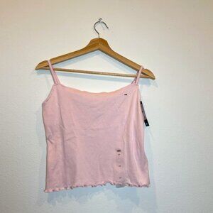 TOMMY HILFIGER Tommy Jeans Spaghetti Strap Tank Top SIZE S